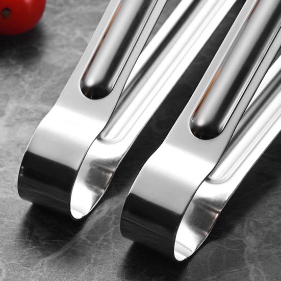 Stainless Steel Serving Tongs with Non-Slip Grip Long Handle BBQ Buffet