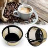 2pcs Reusable Coffee Filters for 8-12 Cup Replacement Coffee Filter Basket