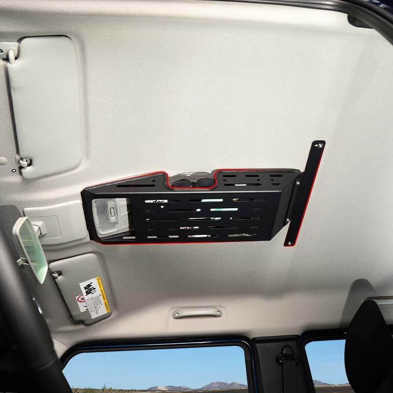 Верхний багажник на крышу, полка для хранения багажа для Suzuki Jimny 2019, 4-дверная версия, аксессуары для интерьера ( Алюминиевый сплав)