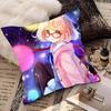 Курияма Мирай Анимация Kyoukai No Kanata Наволочка Модная Квадратная Наволочка Спальня Диван Комната Ins Декор Отдых