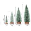 1PCS 6/8/10/15cm Christmas Tree New Year's Decoration Products Mini Christmas Tree Fake Pine Tree Christmas Decoration