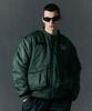 Jamie West Squad Ma-1 Heavy Jumper (Green)