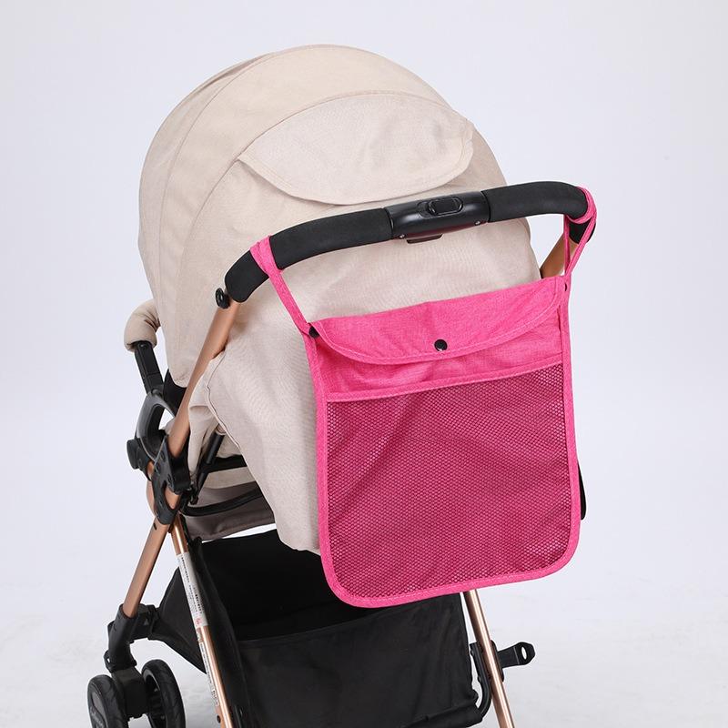 Baby Stroller Hanging Bags Umbrella Storage Bag Pocket Bottle Diaper Bag Large Capacity Children's Cart Mommy Carriage Organizer