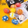 Non-toxic Dog Toy Toys with Sound Latex Chew Balls Raised Texture Teeth Interactive Cleaning Flexible Relieve Boredom And Anxiety
