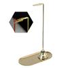 (TUISKU) Brass Hanging Incense Holder with Dish for Living Room, Bedroom, Feng Shui, Relaxation, and Healing
