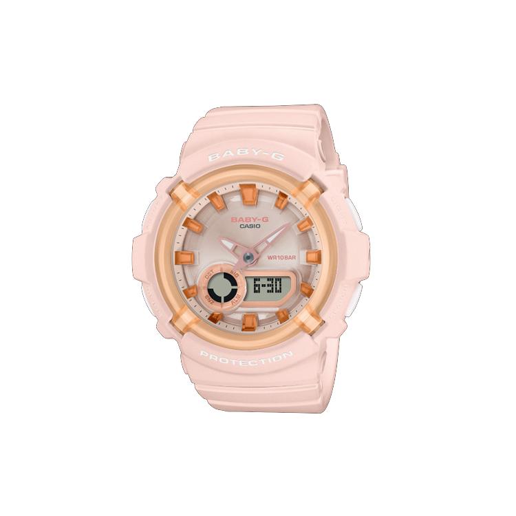 Casio Женские часы BABY-G Розовые BGA-280SW-4A BGA-280SW-4A