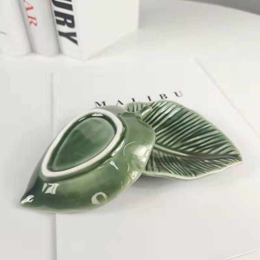 Green Ring Storage Tray INS Soap Dish Dish Holder Jewelry Display Tray Jewelry Storage