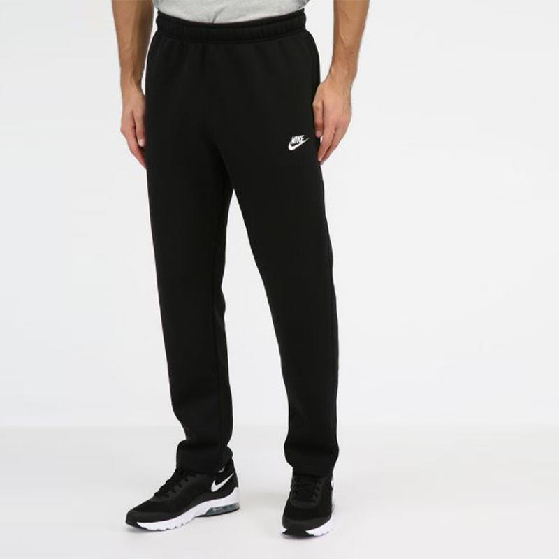 Nike Спортивная одежда Клубные флисовые штаны Черные мужские уличные костюмы BV2707-010