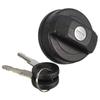 VW LUPO BEETLE Compatible POLO Car Fuel Tank Filler Cap Cover with Two Lockable Keys 1995-2003