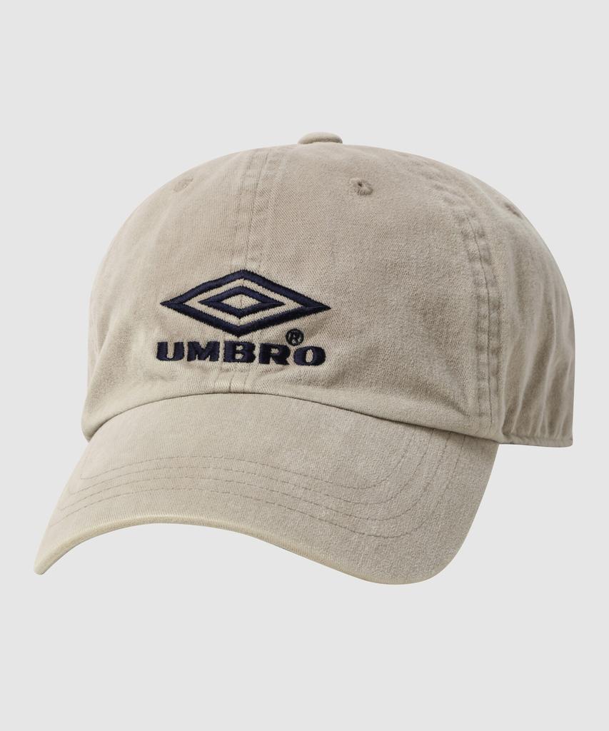 Кепка-бейсболка UMBRO Essential, вымытая, бежевая, Ur323Ccp93