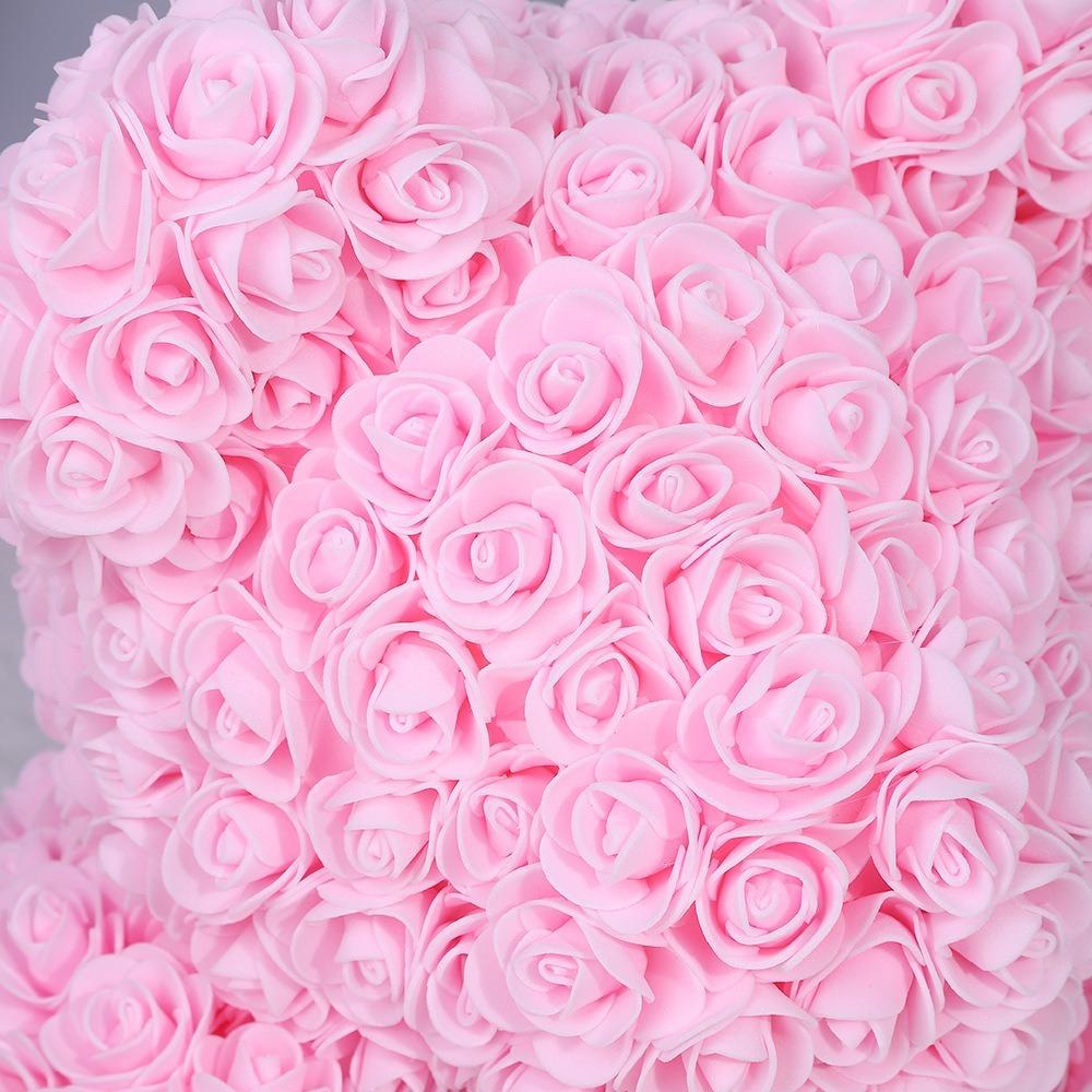 Eternal Rose Valentine's Day Gift Teddy Bear Party Decoration New Rose Bear  Birthday