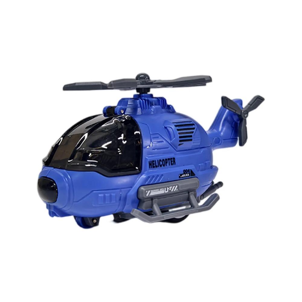 Helicopter Model Toys Simulation Aircraft Toy Rotatable Propeller Inertial Fighter Toy Kids Toy