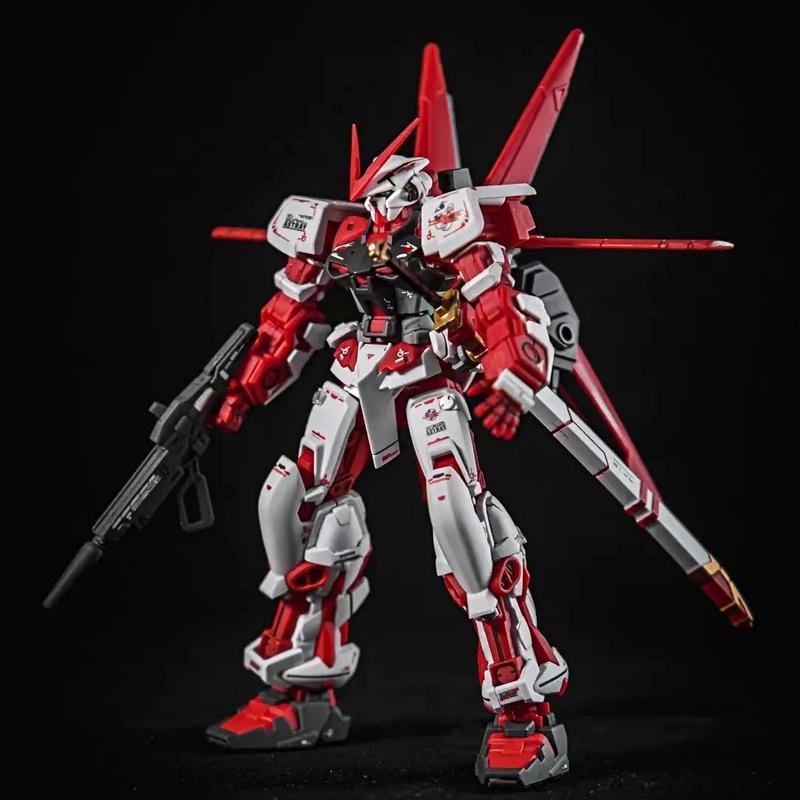 HG 1/144 Астрай Красный Рам Мех Сборная Модель Набор Фигурок Действия Настольное Украшение Кукла Игрушки-Пазлы для Мальчиков Подарки Коллекционный