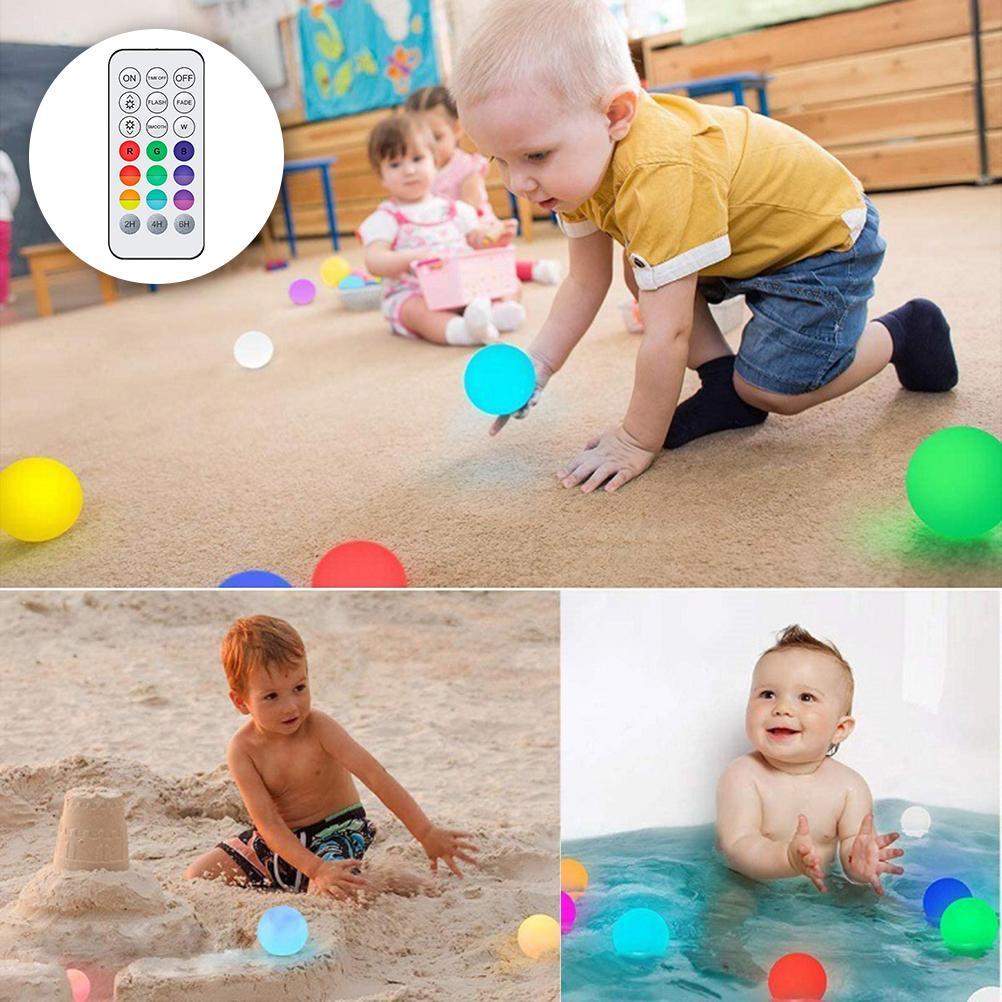 LED Spa Light Floating Pool Light IP68 Waterproof Color Changing Bathtub Night Light for Gift Party Hot Tub Spa Indoor