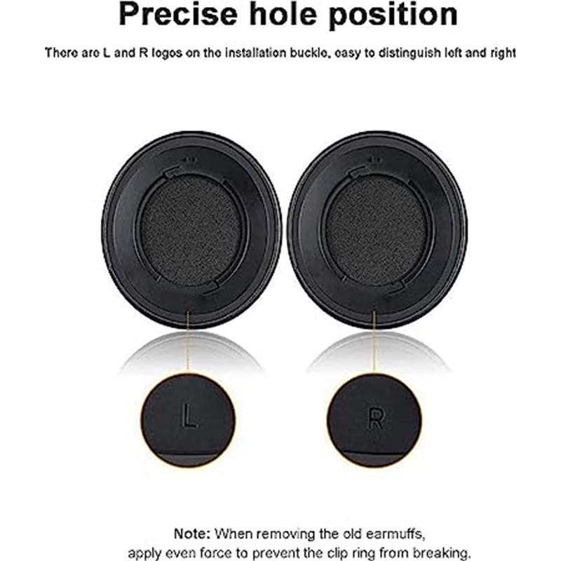 Сменные подушечки Kraken V2, запасные части для наушников для Razer Kraken 7,1 V2/7,1 Chroma V2/Kraken Pro V2, сменные подушечки