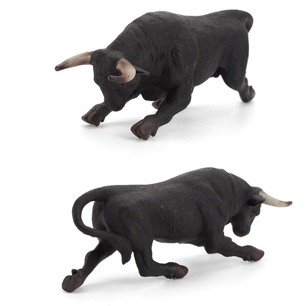 Scene Accessories Collectible Character Model Animal Toys Rodeo Bull Bull Rider PVC Model