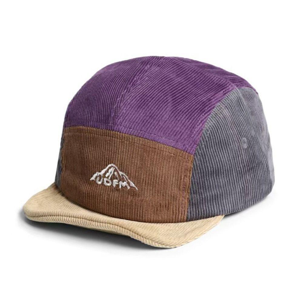 Повседневная бейсболка с коротким козырьком, вельветовая вышивка, кепка-снэпбек, зимняя кепка тракера для мужчин и женщин