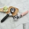 Stainless Steel Ice Cream Scoop Black Pink Ball Scooper New Kitchen Tools