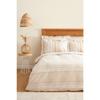 Двойной пододеяльник Keira из 100% хлопка, бежевый