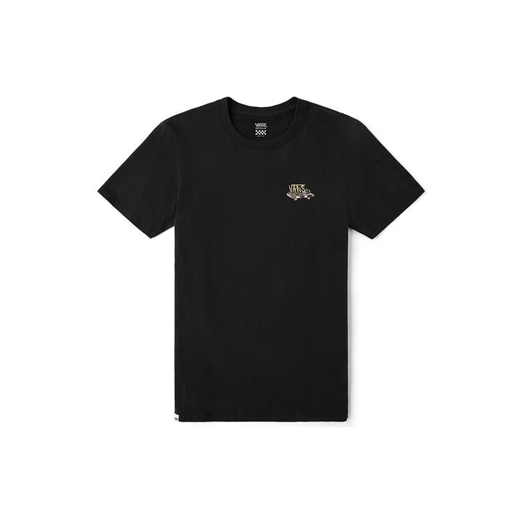 Vans Футболка с коротким рукавом OTW Artist Collaboration One-Eyed Dwarf, женские топы, черные VN0A4MNIBLK