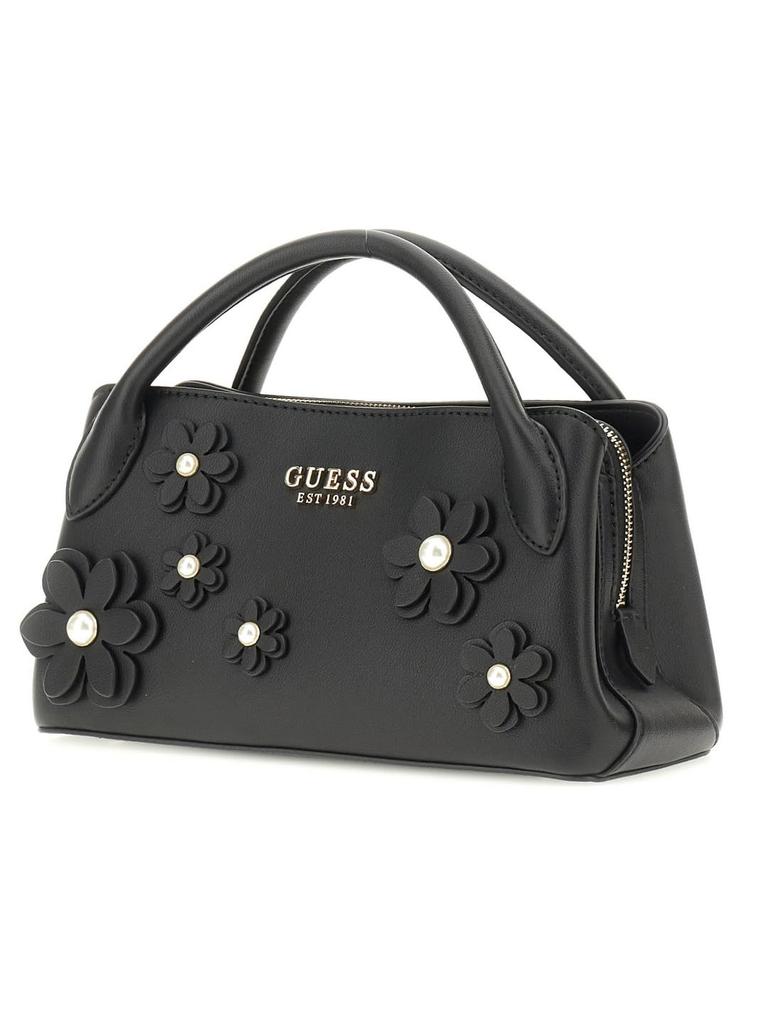 Handbag ZARIA SMALL GIRLFRIEND SATCHEL BLA [GUESS] Women's