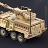 Нетоксичные Строительные Блоки Военный Самоходный Артиллерийский Установка M1128 Второго Мира Головоломка Игрушки Модель Истребителя P-51 Блоки Солдат Бронированный Автомобиль Подарок Взрослым Детям