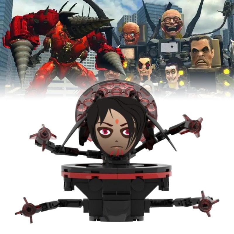 Туалет Сборка Скибиди Строительные блоки Детские игрушки-пазлы Украшение Настольный