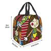 R-Romero-S B-Britto-S Insulated Lunch Bag for Women Kids Portable Food Boxes Thermal Lunch Box Tote