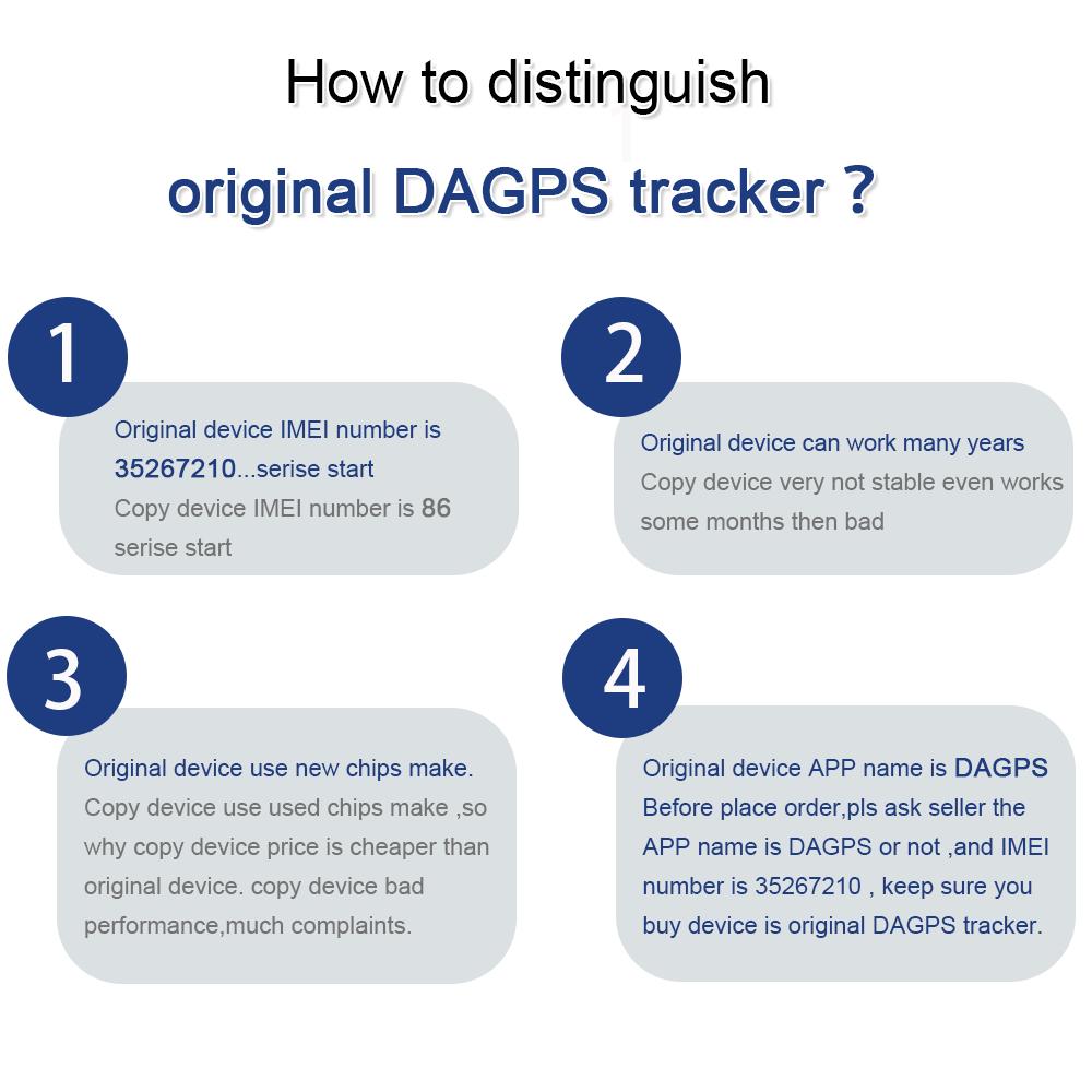 DAGPS Tracker 4G TK202, Battery 5000mah rastreador gps tracker hidden tracking device locator with magnet Free APP use