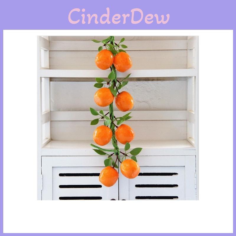Fruit And Vegetable Decorative String Set For Restaurant Wall Decor With Colorful Artificial Veggies And Fruits