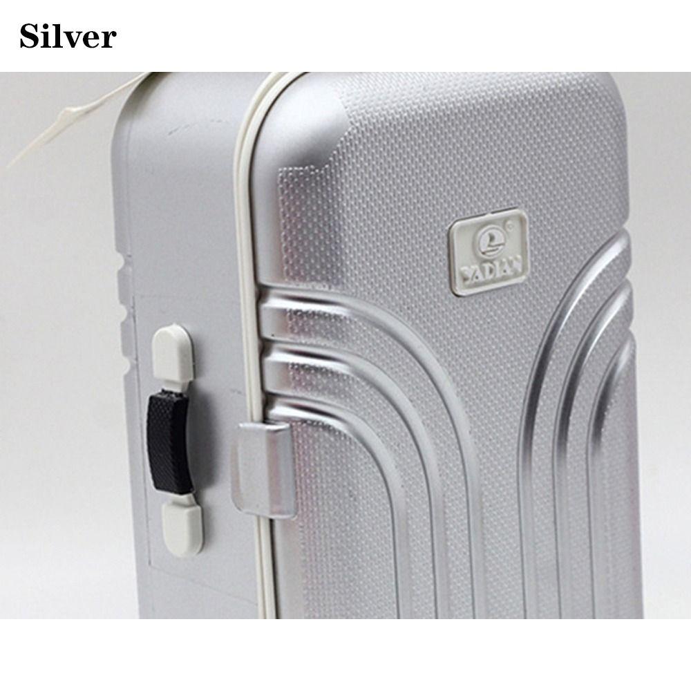 Toy Accessories Rolling Luggage Business Doll Suitcase Miniature Doll Trolley Travel Case