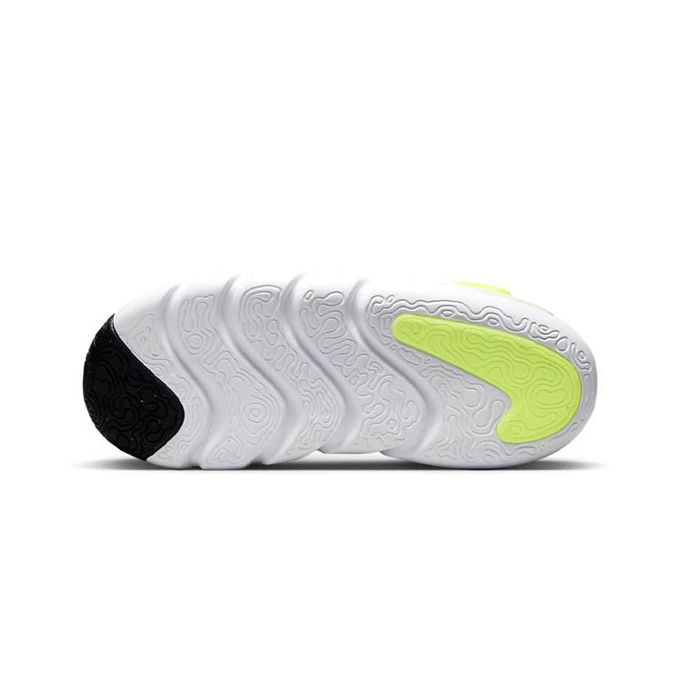 Nike Dynamo GO Caterpillar Амортизация Дышащие Низкие Детские Повседневные Кроссовки Черно-Зеленые Дети Возраст 3-7 Лет DH3437-003