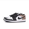 Jordan Air Jordan 1 Vintage Basketball Shoes Men's Low Top Brown/White/Black 553558-132(Team384-B)