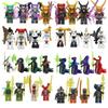Minifigures Dolls Building Bricks Zane Nya  Garmadon Arin Building Blocks Mini Figures Assemble Toys Model for Childres Gif