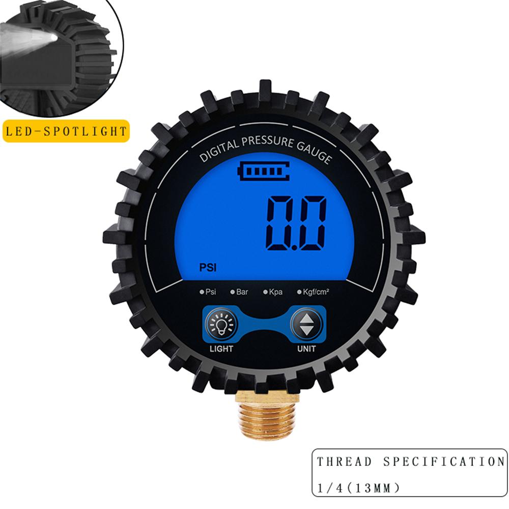 0-200PSI Digital Tyre Tire Air Pressure Gauge LCD Manometer Pressure Gauge With LED Light For Car Truck Motorcycl Accessories