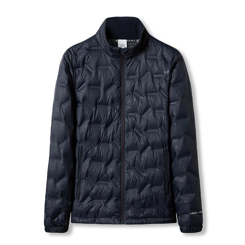 Пуховик мужской новый зимний уличный ветрозащитный теплый женский куртка-подстежка легкий