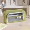 Large Capacity Transparent Pencil Case with Zipper Pencil Bag Cute Packaging Bag  Student