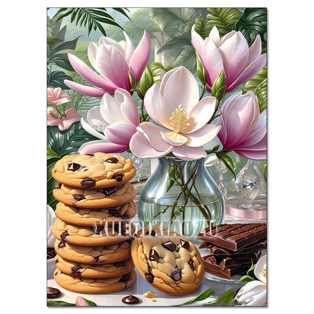 New Kitchen Restaurant Diamond Painting Decoration Bread Coffee Diamond Cross Stitch Kit DIY Handmade Adult Hobby Gift