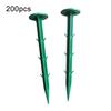 100/200 Pcs Sod Stakes Heavy Duty Garden Stakes Landscaping Ground Stakes for Securing Weed Fabric Netting Turf Lawn Yard Use
