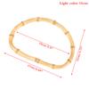 Vintage Bamboo Bag Wooden Handles Replacement Diy Accessories For Women Handbags