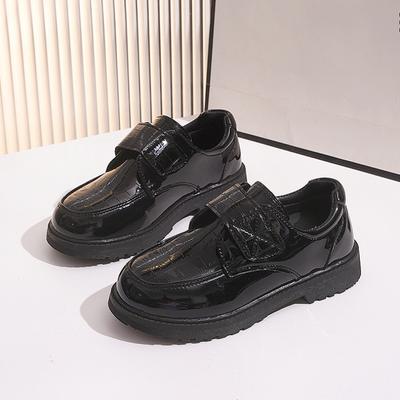 Кожаная обувь для весенне-осенней моды, корейская версия, на мягкой подошве, подходит для школьных выступлений учеников средней и старшей школы