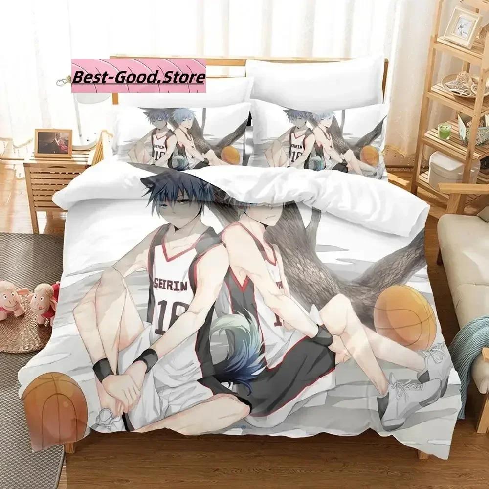 Пододеяльник Набор постельного белья Kuroko'S Basketball Односпальный Twin Full Queen King Size Набор для кровати Взрослый Детская спальня s 3D-печать Аниме