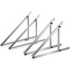 Кронштейны для крепления солнечных панелей 45 дюймов, регулируемый угол наклона 0 - 90°, 2 комплекта