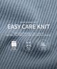 KIIMUIR Soft Texture Button Collar Knit_Sky Blue