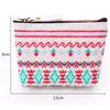 eTya Cotton Small Zipper Coin Wallet Bag Women Kid Girl Mini Card Money Key Holder Pocket Pouch Bags