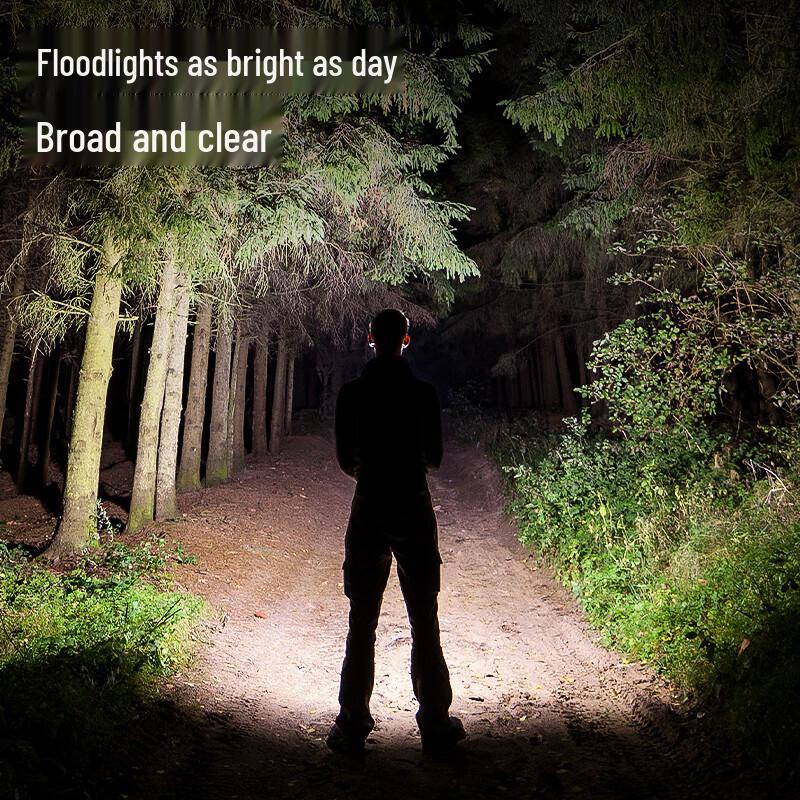 Deli Ultra-Bright Zoomable Rechargeable LED Flashlight