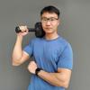 WEZHO 15kg Cast Iron Kettlebell Hammer Dumbbell