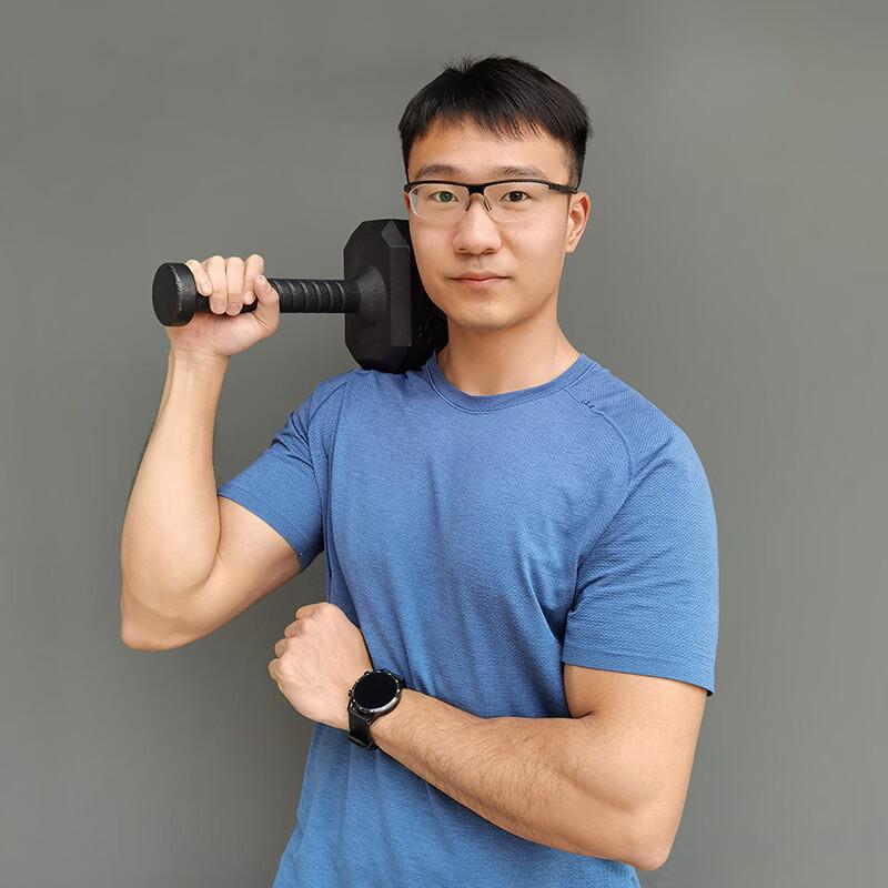 WEZHO 15kg Cast Iron Kettlebell Hammer Dumbbell