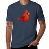 Masked Cardinalis TShirt Casual Streetwear Short Sleeve Tee