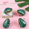Nostalgic Tin Wind-up Frog Toy